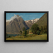 Sommertag in Balestrand - Amaldus Nielsen — gerahmtes Bild an der Wand