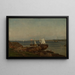 Sommernacht in Hvaler - Amaldus Nielsen — gerahmtes Bild an der Wand
