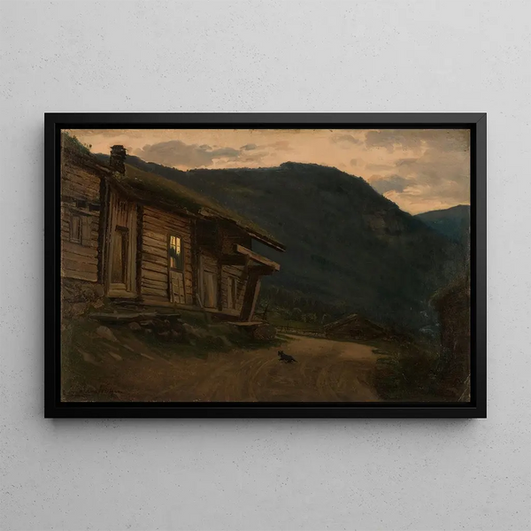 Amaldus Nielsen - Sommernatt Setesdal.webp