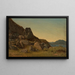 Landschaft des Sørlandet - Amaldus Nielsen — gerahmtes Bild an der Wand