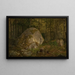 Studie der Steine Ulvegjeldsheien - Amaldus Nielsen — gerahmtes Bild an der Wand