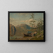 Strand bei Hardanger - Amaldus Nielsen — gerahmtes Bild an der Wand