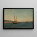 Pêcheurs suédois Hvaler - Amaldus Nielsen — gerahmtes Bild an der Wand