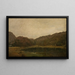 Teich bei Rlland Mandal - Amaldus Nielsen — gerahmtes Bild an der Wand
