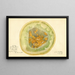 Cucumis melo Antibes Green - Amanda Almira Newton — gerahmtes Bild an der Wand