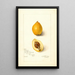 Eriobotrya japonica Premier - Amanda Almira Newton — gerahmtes Bild an der Wand