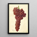 Reproduktion des Gemäldes Vitis Sultanina Rosea - Amanda Almira Newton