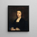Portrait von Athnas Mialaret 1826-1899 Ehefrau Michelet - Amandine Parrot — gerahmtes Bild an der Wand