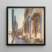 Amarrages de gondoles sur le Grand Canal - John Singer Sargent — gerahmtes Bild an der Wand