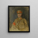 Major-général C. E.. Lawrie C.B.. C. M. G.. D. S. O.. - Ambrose McEvoy — gerahmtes Bild an der Wand