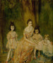 Portrait von Madame Gandrillas und ihren Kindern Marie-Rose Carmen und Juana - Ambrose McEvoy — Ansicht des Kunstwerks