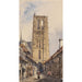 Reproduktion des Gemäldes Larchant bei Fontainebleau - Ambrose Poynter