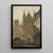 Die Kathedrale Saint-Pierre von Caen - Ambrose Poynter — gerahmtes Bild an der Wand