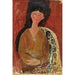 Reproduktion des Gemäldes Beatrice Hastings sitzend - Amedeo Modigliani