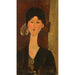 Beatrice Hastings vor einer Tür - Amedeo Modigliani — Ansicht des Kunstwerks
