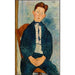 Junge im gestreiften Pullover - Amedeo Modigliani — Ansicht des Kunstwerks