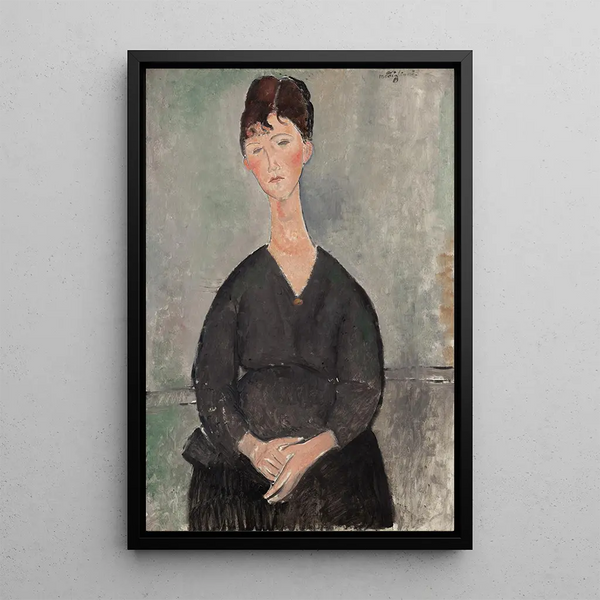 Reproduktion des Gemäldes Sänger des Cafés - Amedeo Modigliani