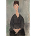 Reproduktion des Gemäldes Sänger des Cafés - Amedeo Modigliani