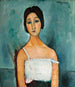 Christine - Amedeo Modigliani — Ansicht des Kunstwerks