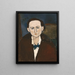 Elena Povolozky - Amedeo Modigliani — gerahmtes Bild an der Wand