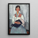 Reproduktion des Gemäldes Frau Zigeunerin mit Baby - Amedeo Modigliani