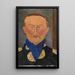 Léon Bakst - Amedeo Modigliani — gerahmtes Bild an der Wand