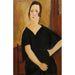 Reproduktion des Gemäldes Madame Amédée Femme avec cigarette - Amedeo Modigliani