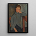 Reproduktion des Gemäldes Der Junge - Amedeo Modigliani