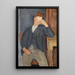 Reproduktion des Gemäldes Der junge Lehrling - Amedeo Modigliani