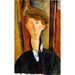 Junge Mann mit Kappe - Amedeo Modigliani — Ansicht des Kunstwerks