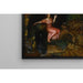 Reproduktion des Gemäldes An der Quelle (Lauschende Nymphe) - Franz von Stuck