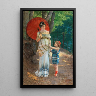Anatolio Scifoni - The red parasol.webp