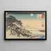 Herbstmond in Ishiyama (Ishiyama no shūgetsu) - Andō Hiroshige — gerahmtes Bild an der Wand