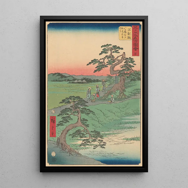Reproduktion des Gemäldes Chiriu - Andō Hiroshige