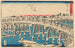 Nihonbashi unter dem Schnee - Andō Hiroshige — Ansicht des Kunstwerks