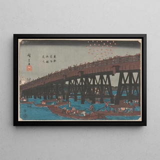 And Hiroshige - Rygoku Fireworks at Rygoku hanabi.webp