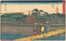 Shimada - Andō Hiroshige — Ansicht des Kunstwerks