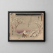 Tokaido gojusantsugi, planche 38 - Andō Hiroshige — gerahmtes Bild an der Wand