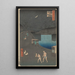 Reproduktion des Gemäldes Hügel Aoi vor der Tür des Tiger Toranomon Aoizaka - Andō Hiroshige