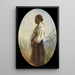 Eine junge Bäuerin - Anders Zorn — gerahmtes Bild an der Wand