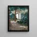 Garten in Algier - Anders Zorn — gerahmtes Bild an der Wand