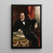 Reproduktion des Gemäldes Grover Cleveland - Anders Zorn