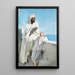 Mann und Junge in Algier - Anders Zorn — gerahmtes Bild an der Wand