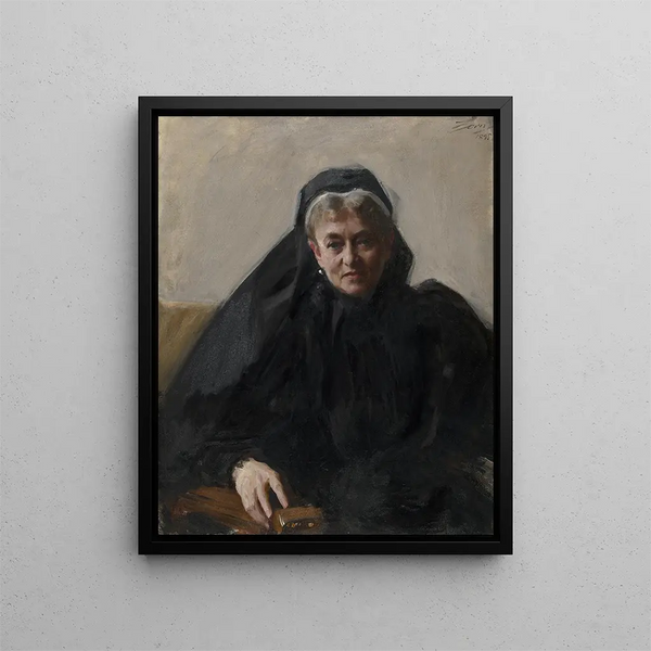 Maria Sheldon Scammon - Anders Zorn — gerahmtes Bild an der Wand