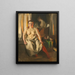 Rotes Bas-Gemälde - Anders Zorn — gerahmtes Bild an der Wand