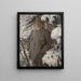 Der Maler Bruno Liljefors - Anders Zorn — gerahmtes Bild an der Wand