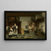 La Sacristie - André Joseph Minguet — gerahmtes Bild an der Wand