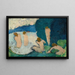 Badende Frauen - André Derain — gerahmtes Bild an der Wand