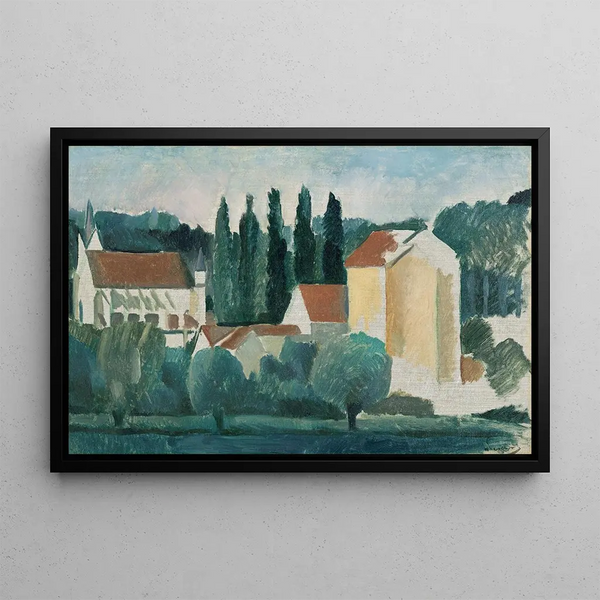 La Chapelle-sous-Crécy Le Moulin - André Derain — gerahmtes Bild an der Wand