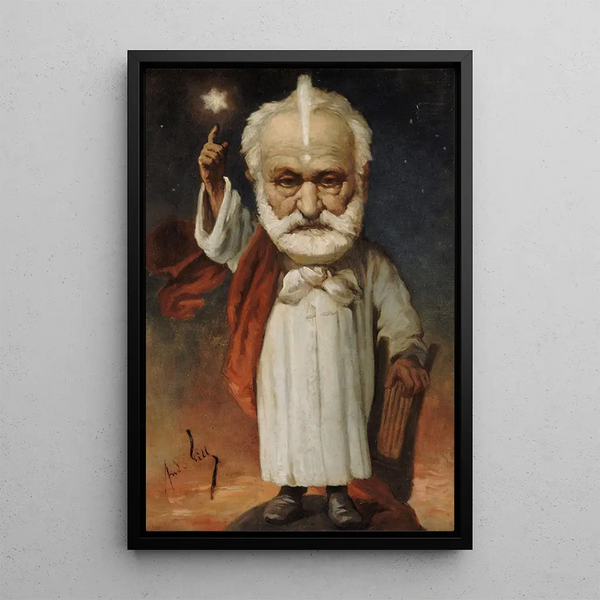 Reproduktion des Gemäldes Victor Hugo - André Gill